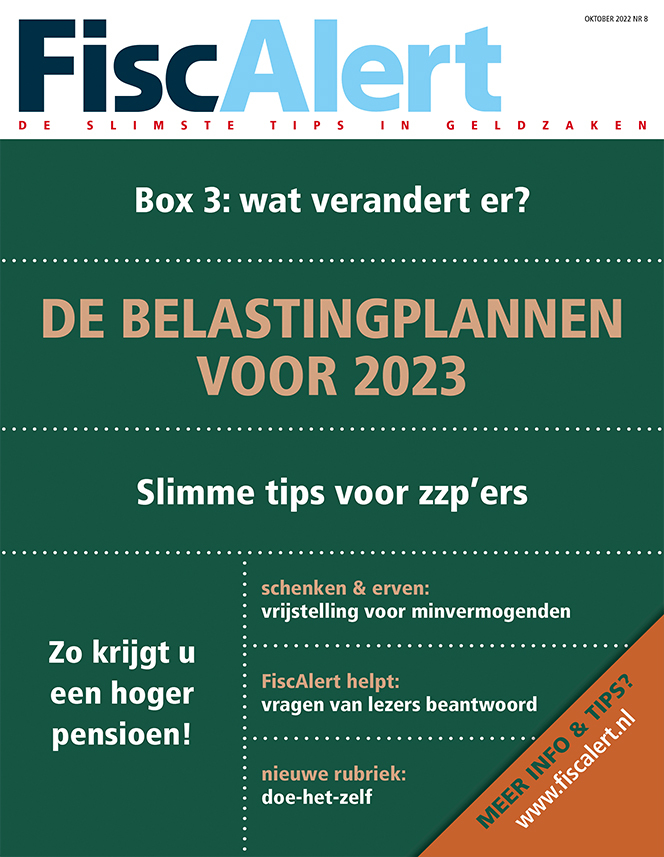 Mis niets meer van FiscAlert