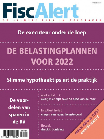 Mis niets meer van FiscAlert