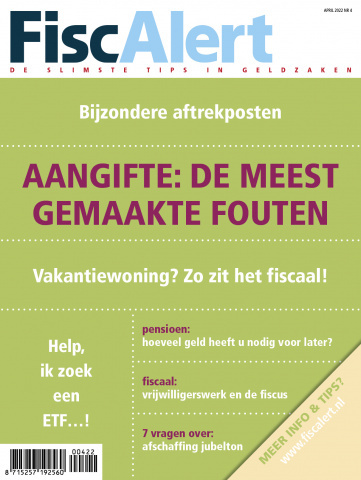 Mis niets meer van FiscAlert