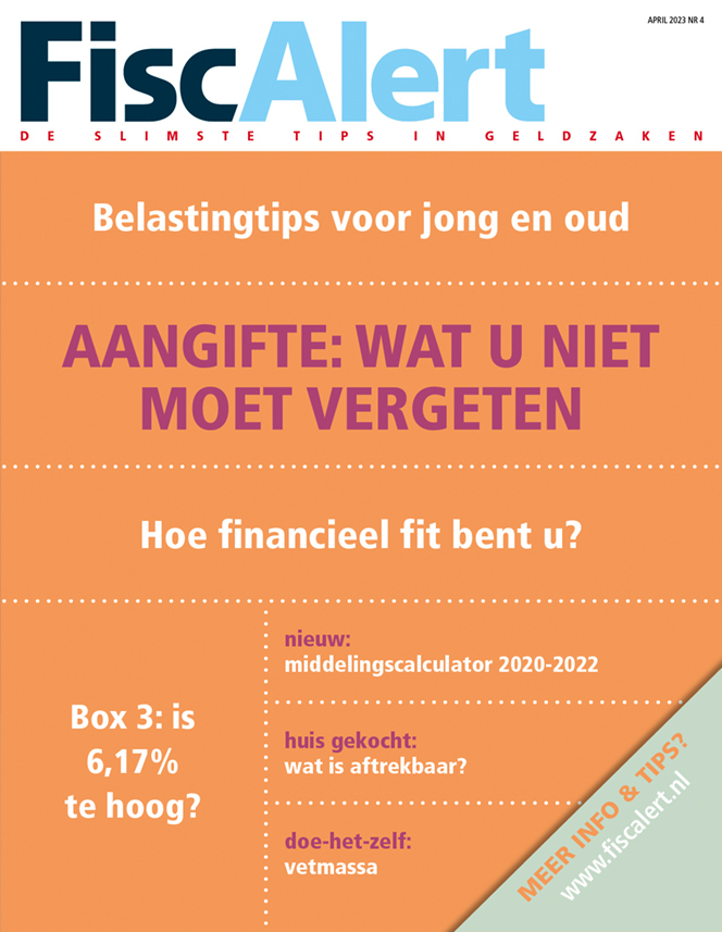 Mis niets meer van FiscAlert
