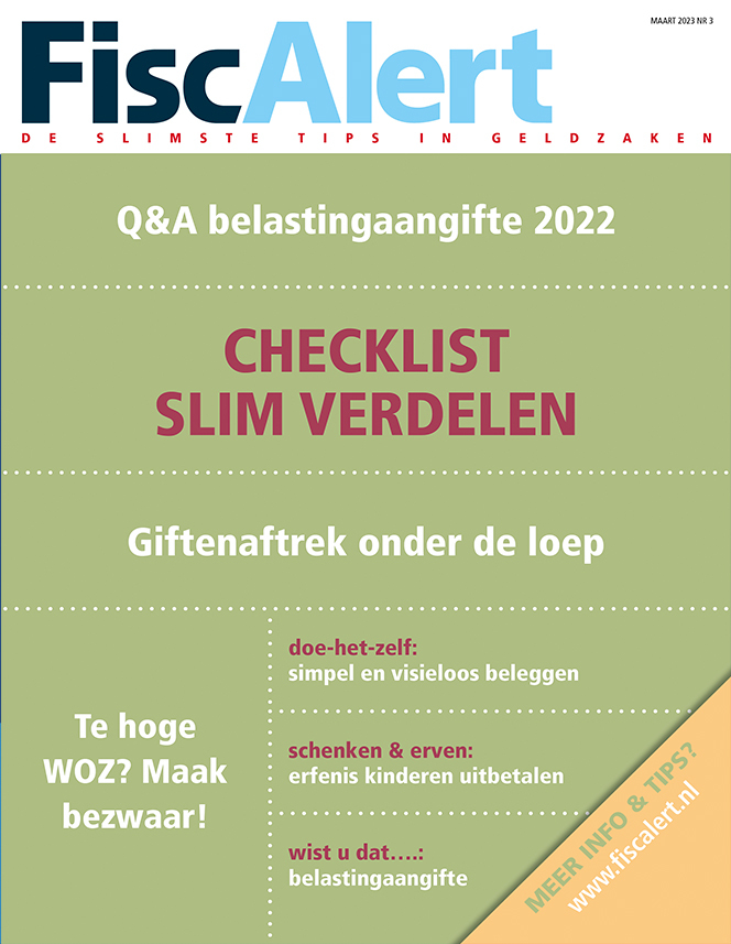 Mis niets meer van FiscAlert