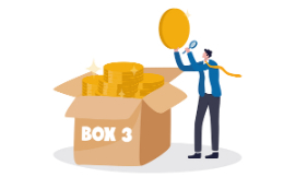 Splitsing bezwaar box 3