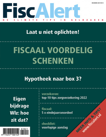 Mis niets meer van FiscAlert